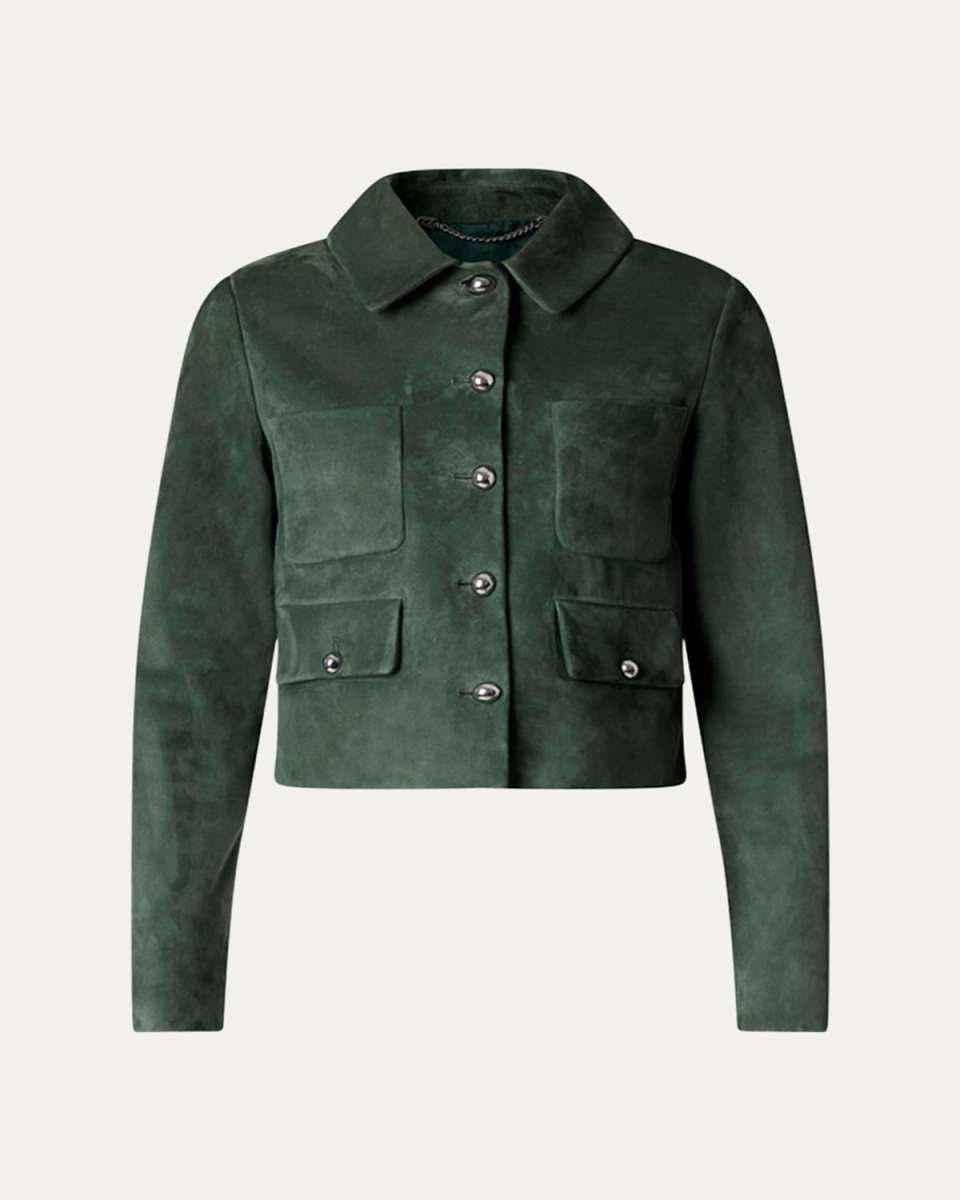 Astley Suede Patch Pocket Jacket